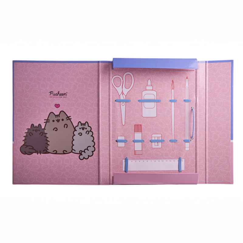 Папка для праці Yes Pusheen 500249, картонна А4