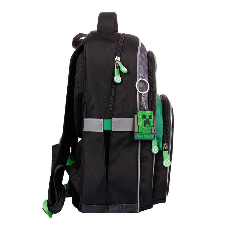 Рюкзак школьный полукаркасный YES Minecraft World S-91, 550006