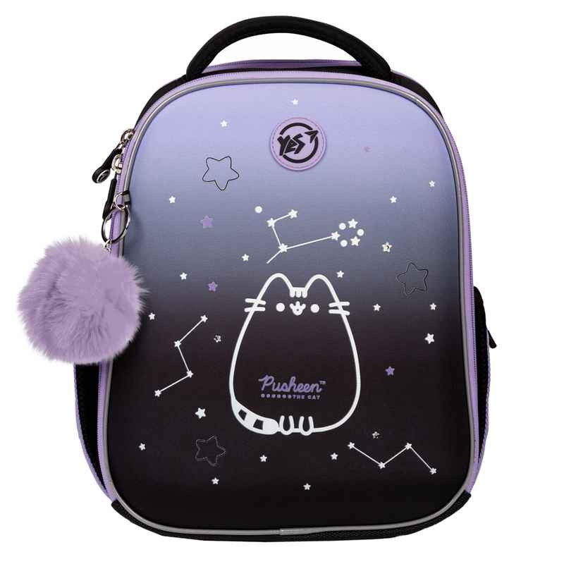 Рюкзак школьный каркасный YES Pusheen Stellar H-100, 550095