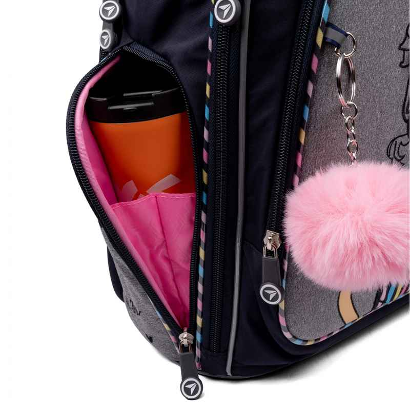 Рюкзак шкільний напівкаркасний YES S-84 Girls style, 552385