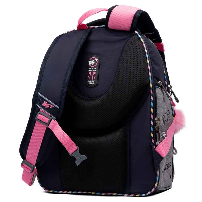Рюкзак шкільний напівкаркасний YES S-84 Girls style, 552385