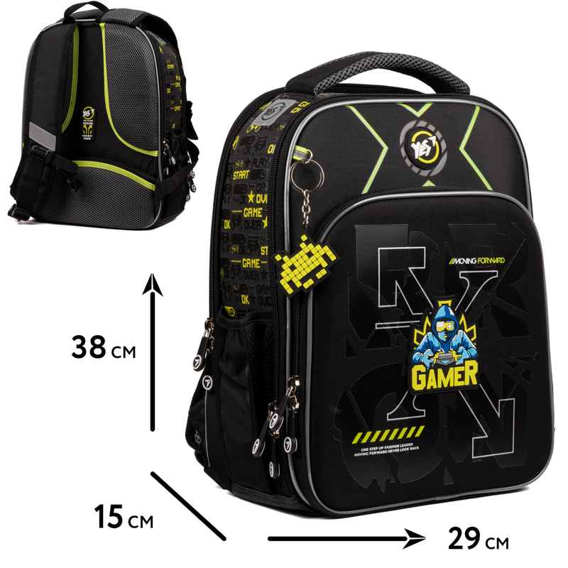 Рюкзак шкільний каркасний Yes Gamer S-78, 559561