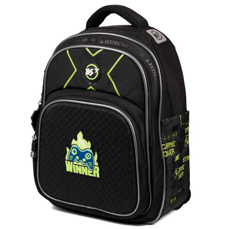 Рюкзак шкільний напівкаркасний Yes Gamer S-91, 559589