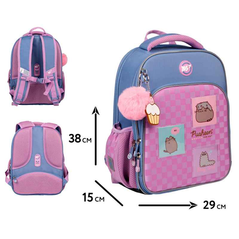 Рюкзак шкільний каркасний YES Pusheen Playful S-78, 559864