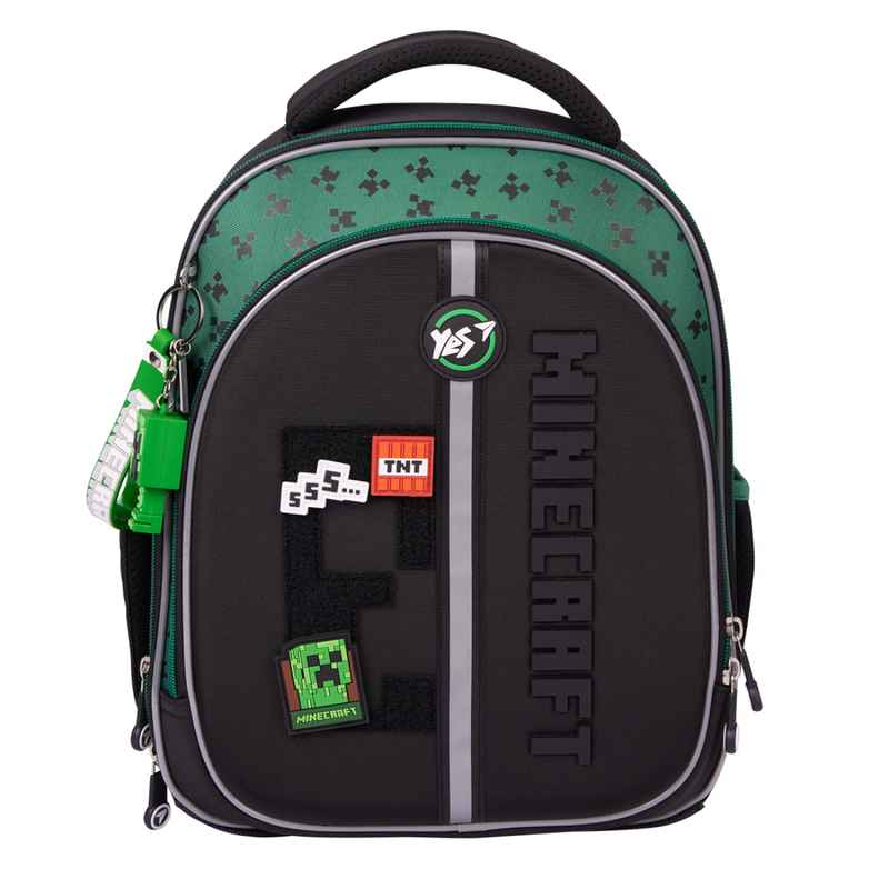 Рюкзак школьный полукаркасный YES Minecraft Team S-109, 559883