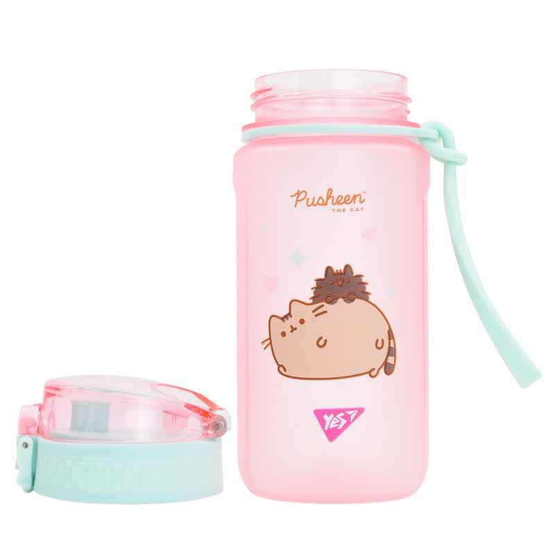 Пляшка для води Yes Pusheen 708321, 500 мл рожева