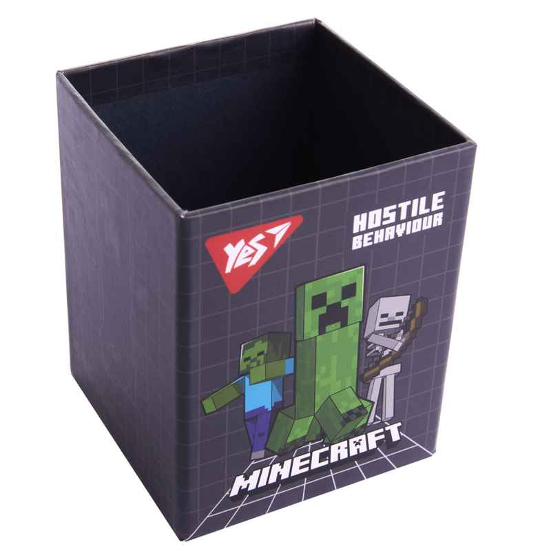 Стакан для письменных принадлежностей Yes Minecraft 708332, картон