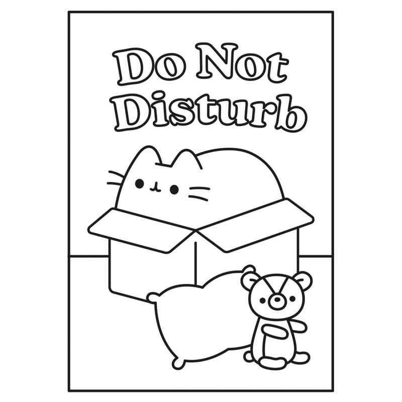 Розмальовка А4 Yes Pusheen 743229 з наліпками, 8 сторінок