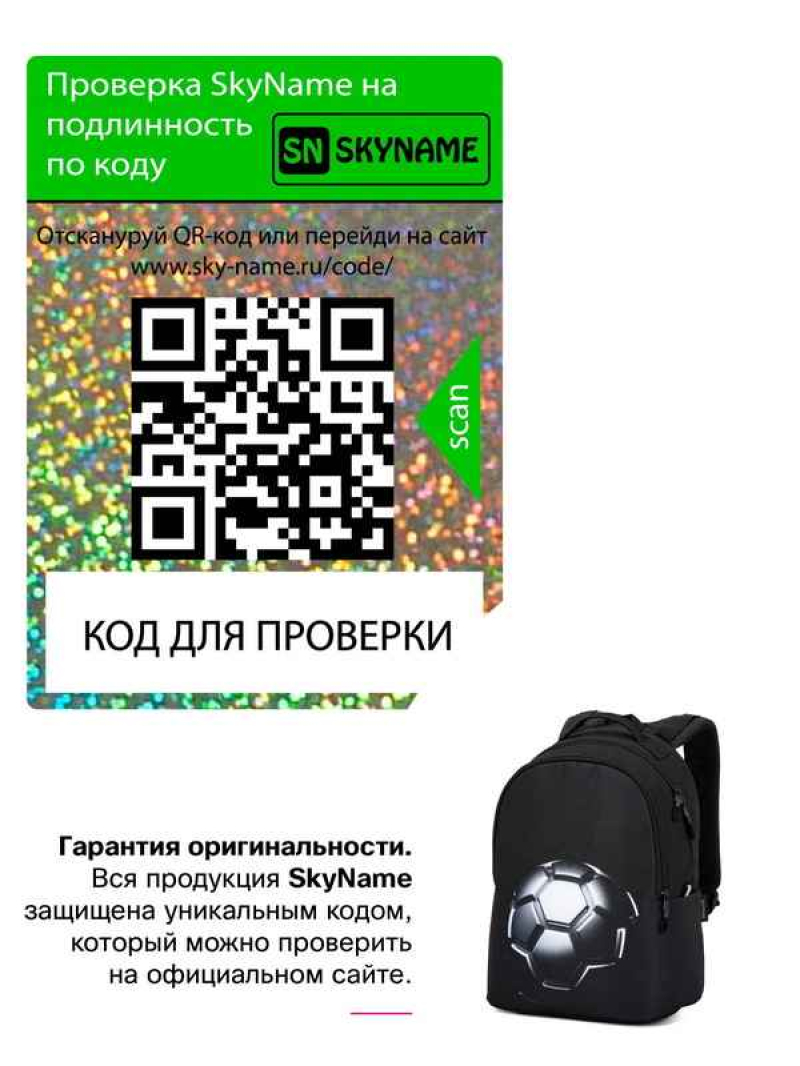Рюкзак Winner / SkyName 90-121 молодежный