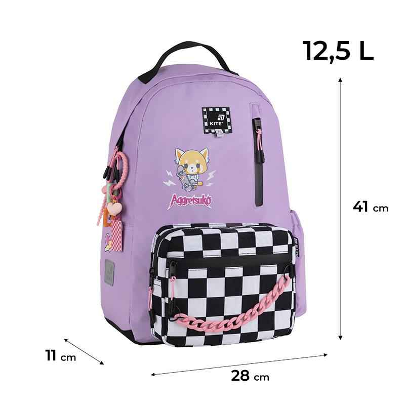 Рюкзак подростковый Kite Education Aggretsuko AR25-949M teens