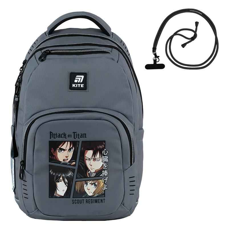 Рюкзак подростковый Kite Education Attack on Titan AT25-903L teens