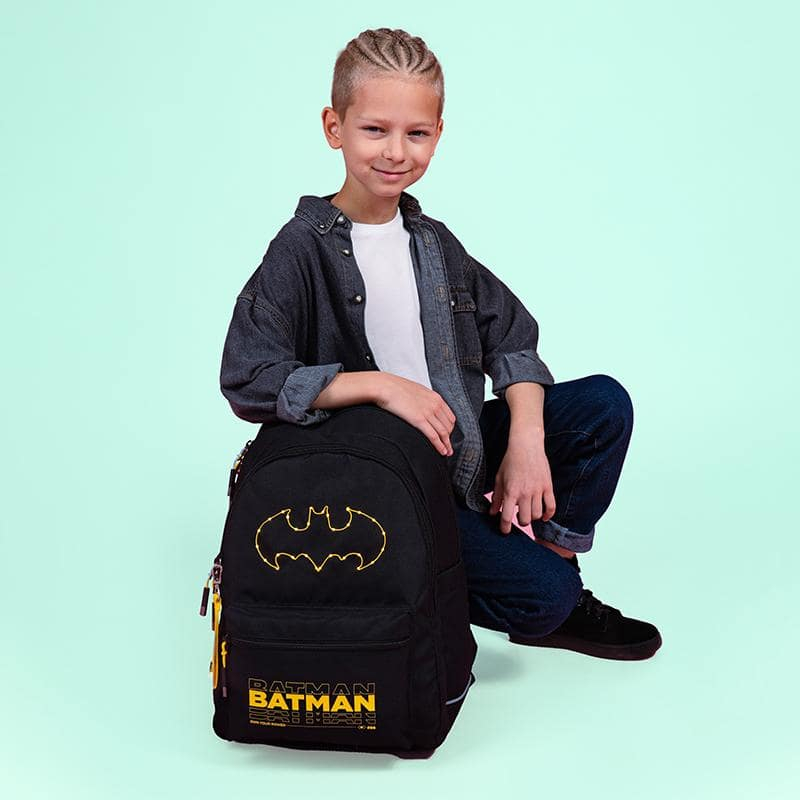 Рюкзак Kite Education teens DC Comics Batman DC24-2575M (LED)