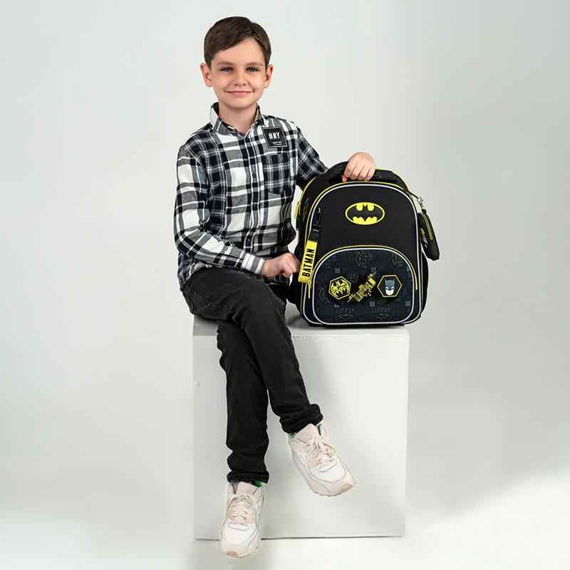 Рюкзак шкільний каркасний Kite Education DC Batman DC25-556M