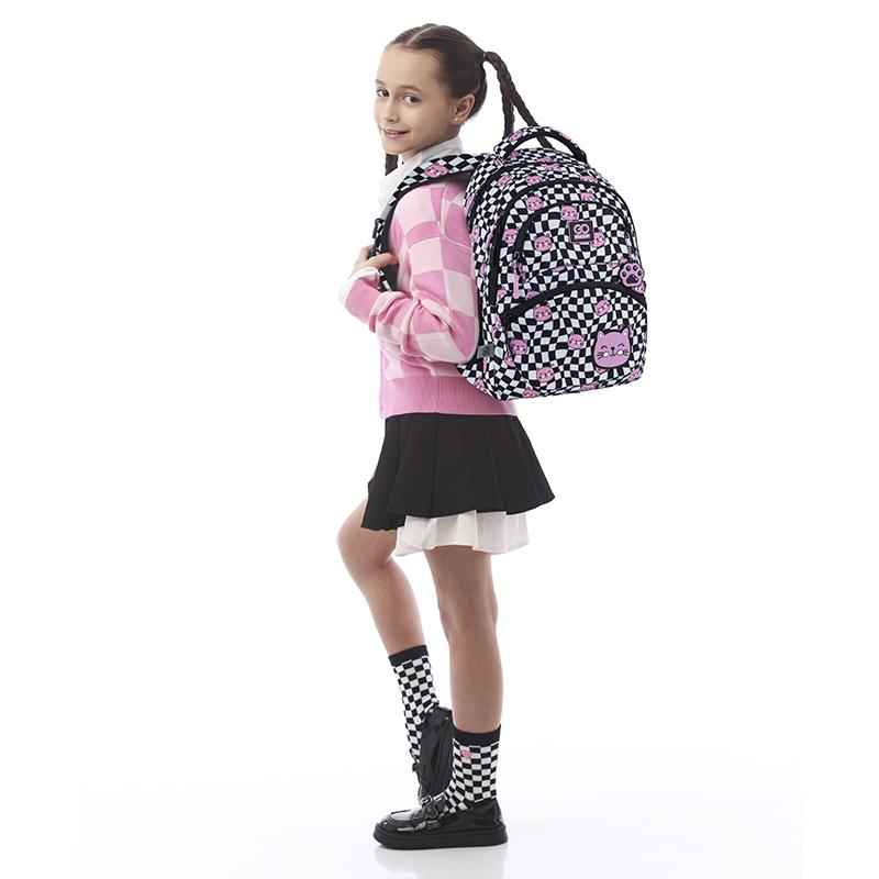 Рюкзак шкільний GoPack Education Pretty Kitties GO25-175M-2
