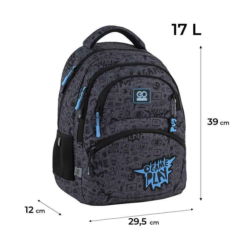 Рюкзак шкільний GoPack Education Cool Gamer GO25-175M-8