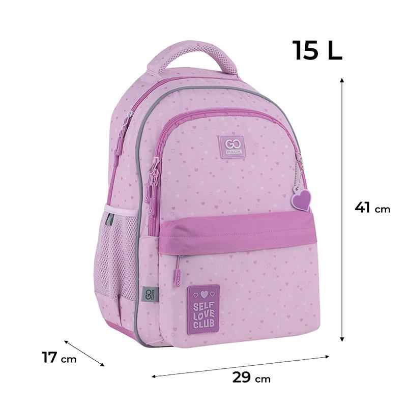 Рюкзак шкільний GoPack Education Self Love Club GO25-182M-4