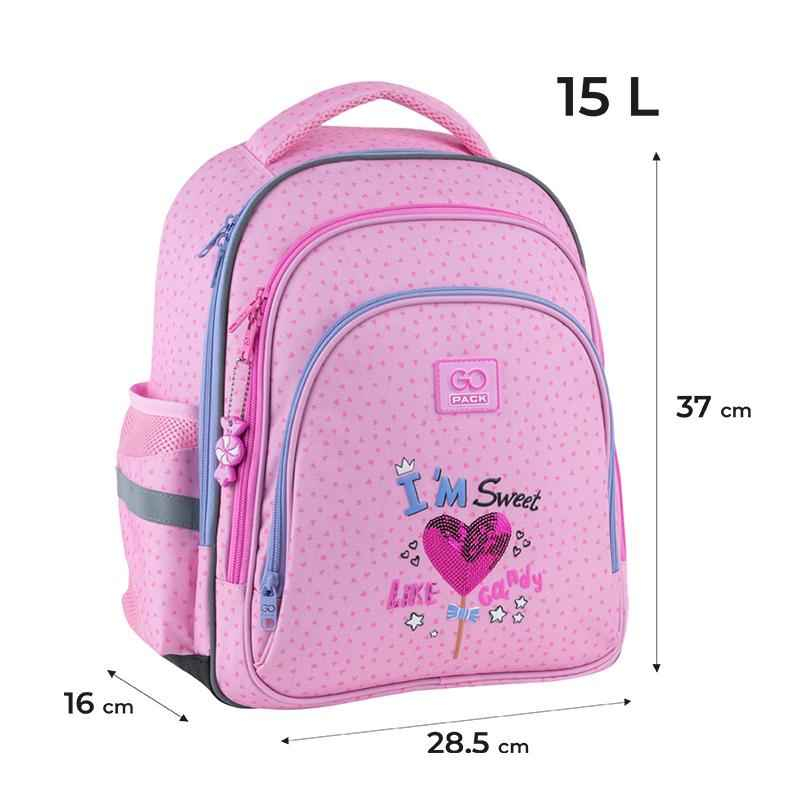 Рюкзак школьный GoPack Education Sweet Like Candy GO25-2606S-3