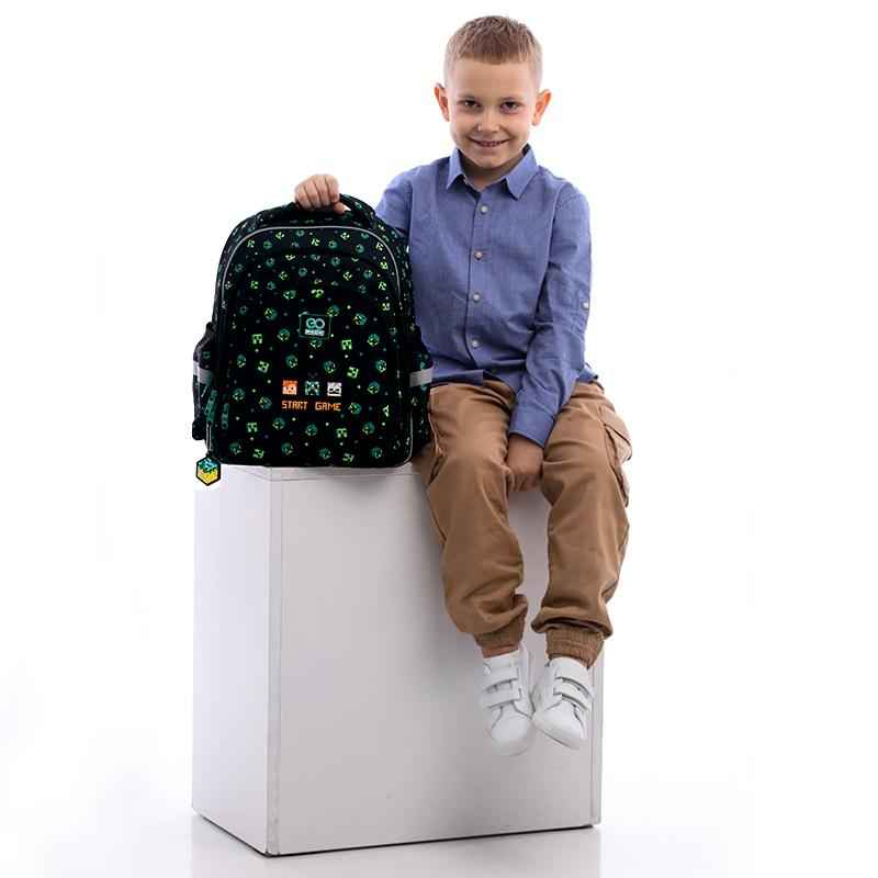 Рюкзак школьный GoPack Education Start The Game GO25-2606S-4