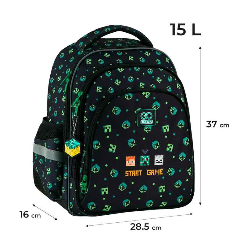 Рюкзак школьный GoPack Education Start The Game GO25-2606S-4