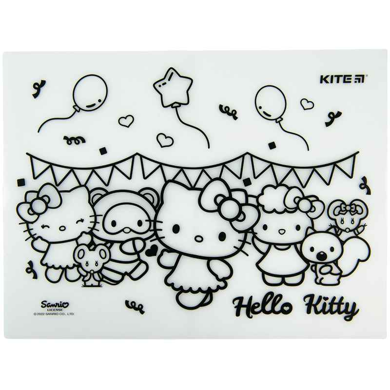 Подложка раскраска Kite Hello Kitty HK22-424