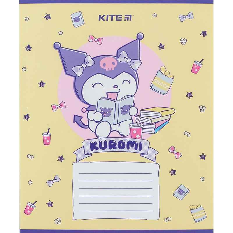 Зошит шкільний Kite Kuromi HK24-235-2, 12 аркушів, коса лінія