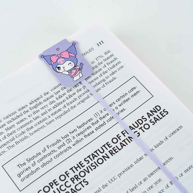 Набор магнитных закладок-ляссе Kite Kuromi HK24-497-2