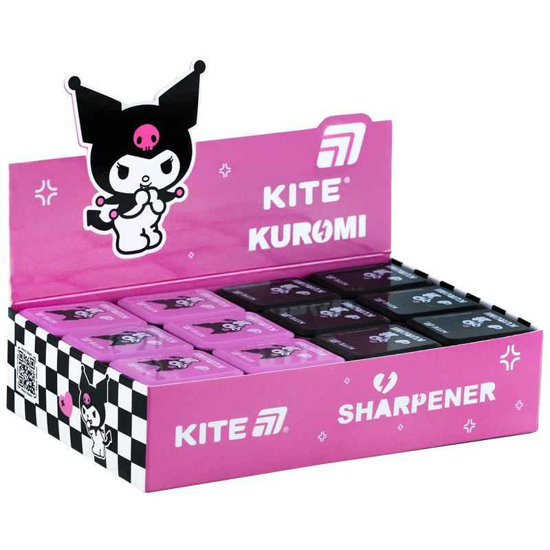 Точилка с контейнером прямоугольная Kite Kuromi HK25-116-2