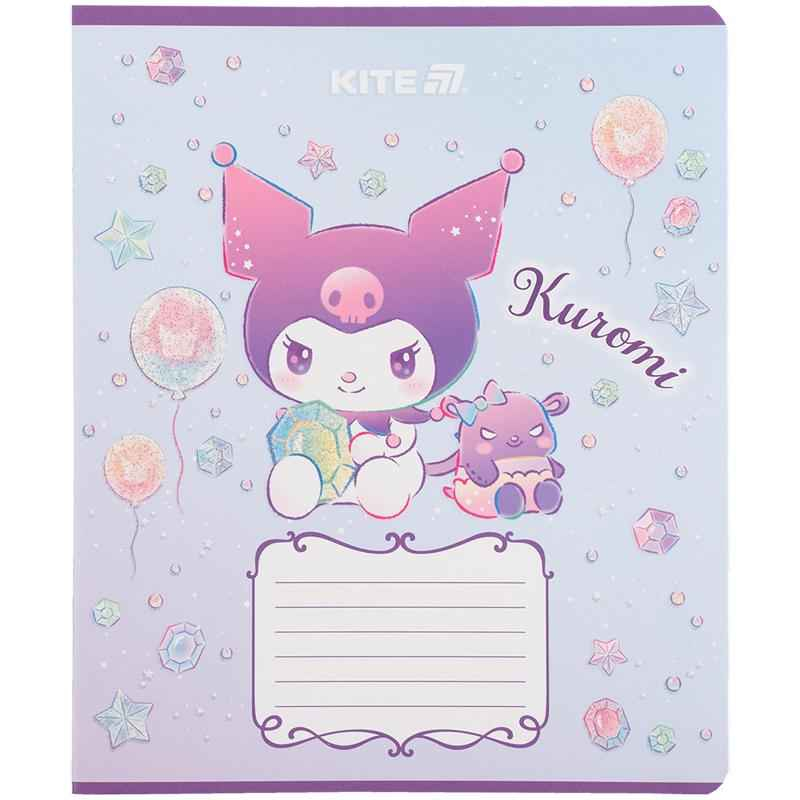 Зошит шкільний Kite Kuromi HK25-232-3, 12 аркушів, клітинка