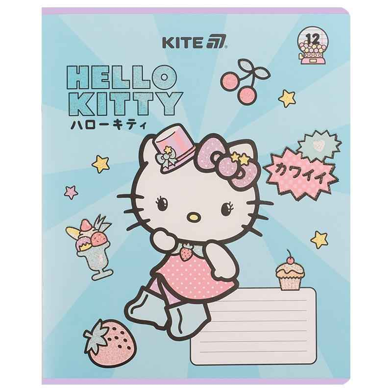 Зошит шкільний Kite Hello Kitty HK25-234-1, 12 аркушів, лінія