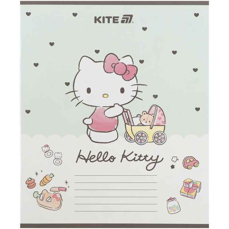 Зошит шкільний Kite Hello Kitty HK25-235-1, 12 аркушів, коса лінія