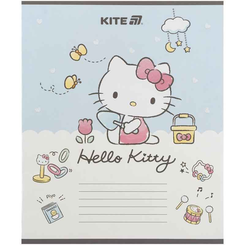 Зошит шкільний Kite Hello Kitty HK25-235-1, 12 аркушів, коса лінія