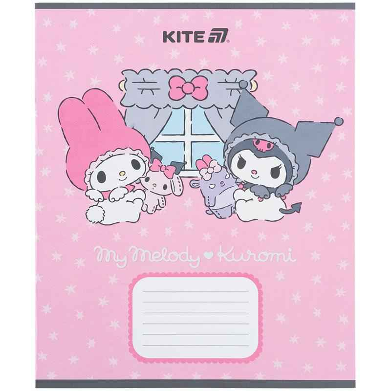 Зошит шкільний Kite Kuromi HK25-235-2, 12 аркушів, коса лінія