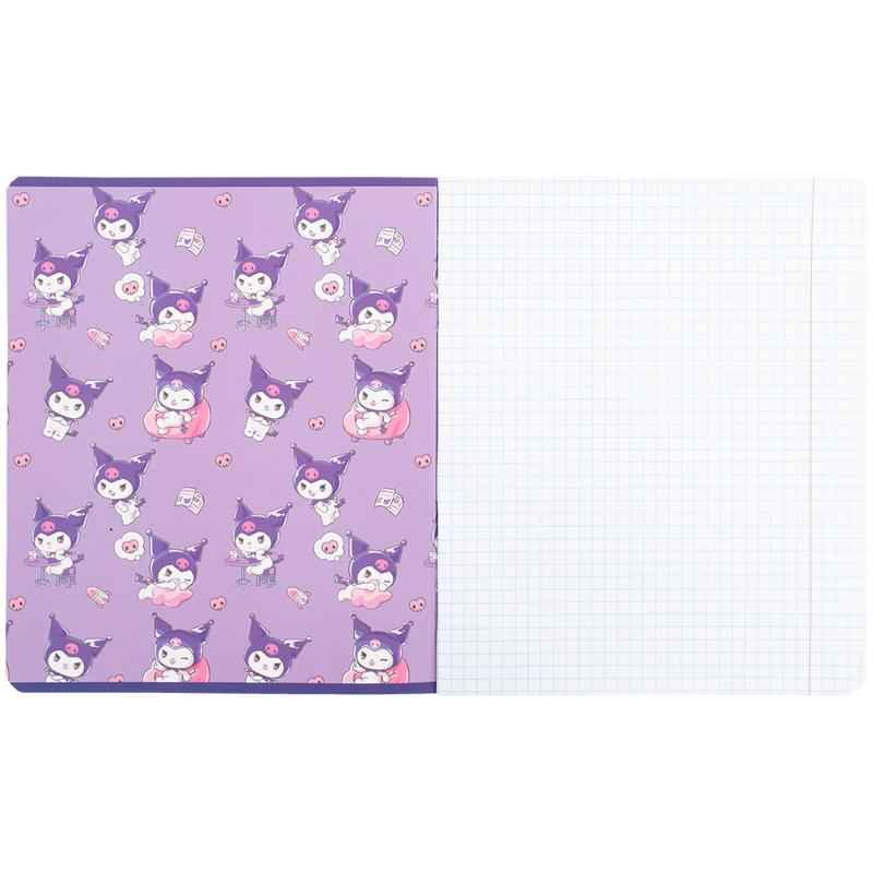 Зошит шкільний Kite Kuromi HK25-236-1, 18 аркушів, клітинка