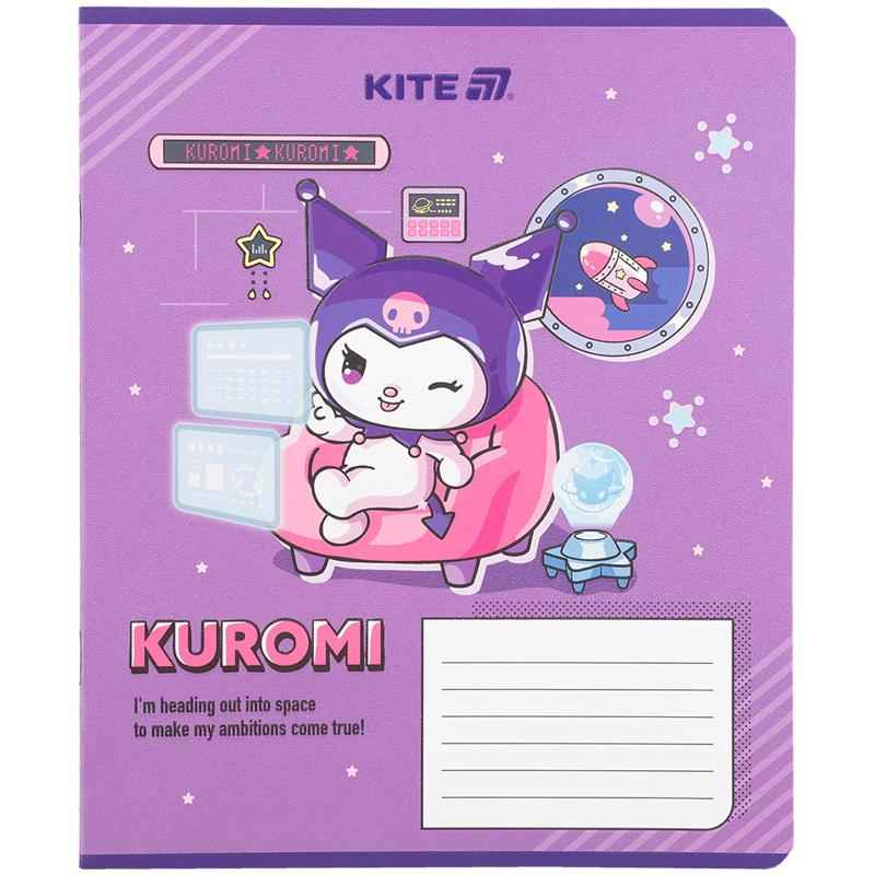 Зошит шкільний Kite Kuromi HK25-236-1, 18 аркушів, клітинка