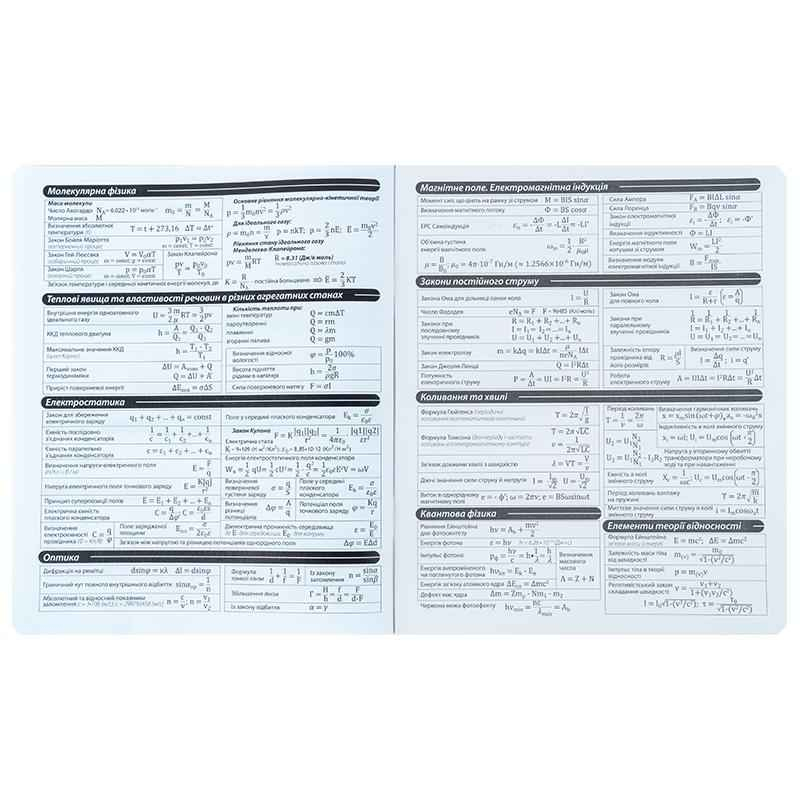Зошит предметний Kite Kuromi HK25-240-2, 48 аркушів, клітинка, фізика