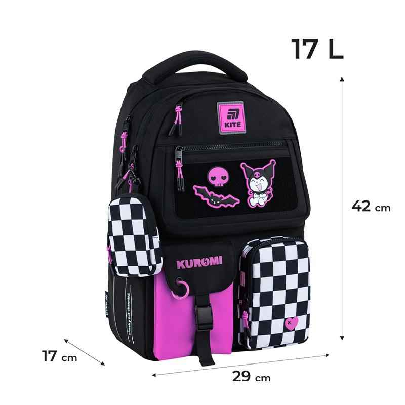 Рюкзак підлітковий Kite Education Kuromi HK25-2587M-2 teens