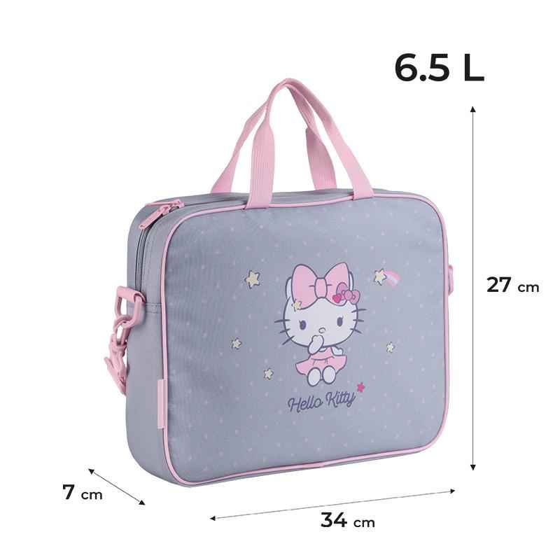 Шкільна текстильна сумка Kite Hello Kitty HK25-589-1