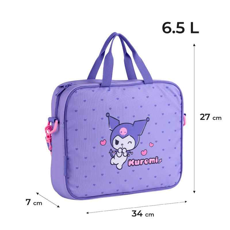Школьная текстильная сумка Kite Kuromi HK25-589-2