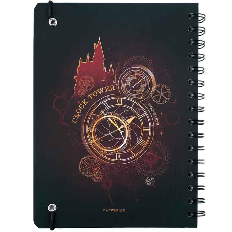 Блокнот на спирали Harry Potter HP24-190, A5, 80 листов, клетка