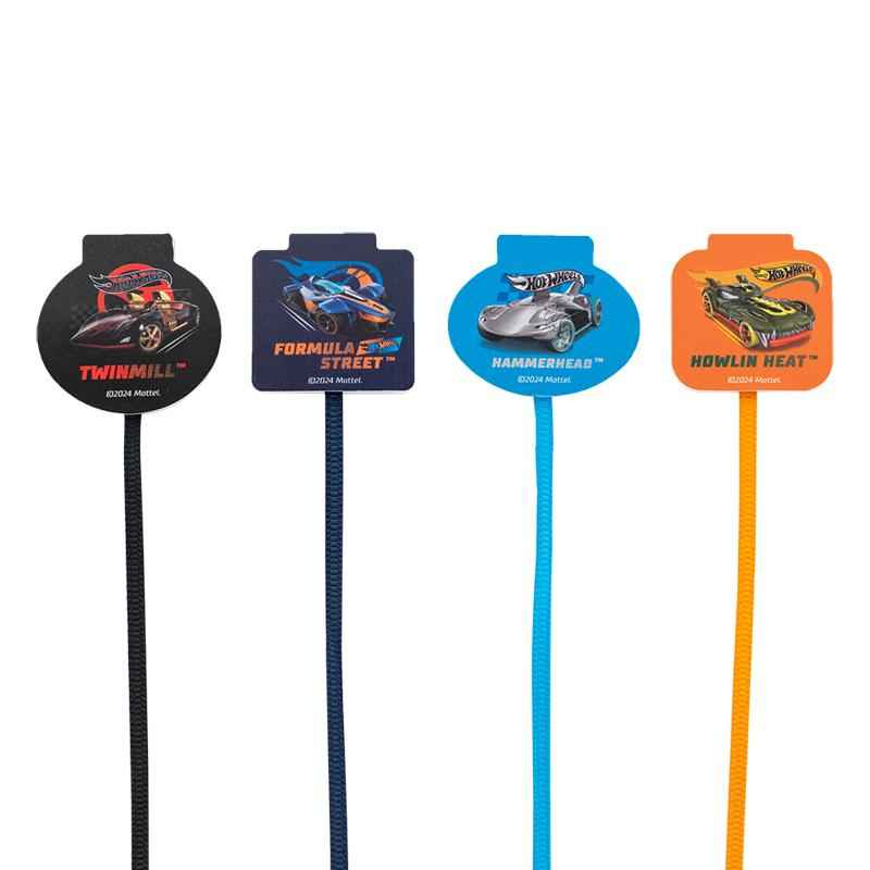Набір магнітних закладок-лясе Kite Hot Wheels HW24-497
