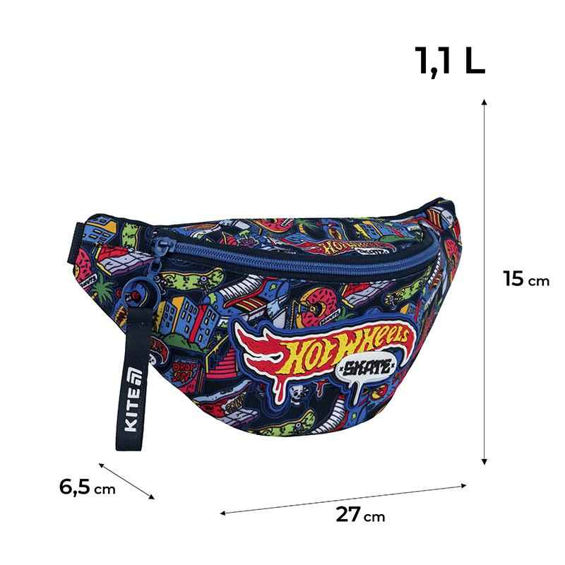 Сумка-бананка дитяча Kite Kids Hot Wheels Skate HW25-2577