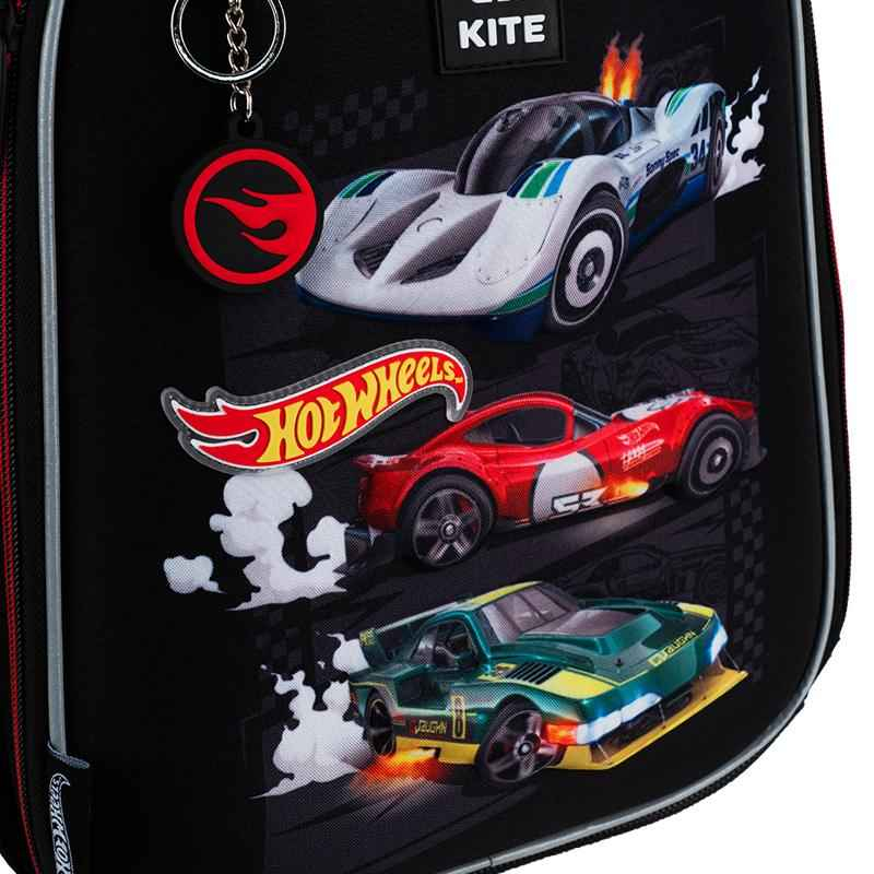Фірмовий брелок Hot Wheels у комплекті з рюкзаком Kite HW25-555S