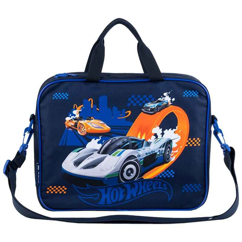 Шкільна текстильна сумка Kite Hot Wheels HW25-589