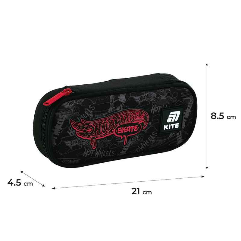 Пенал школьный Kite Hot Wheels HW25-662-1