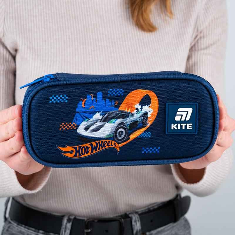 Пенал школьный Kite Hot Wheels HW25-662-2