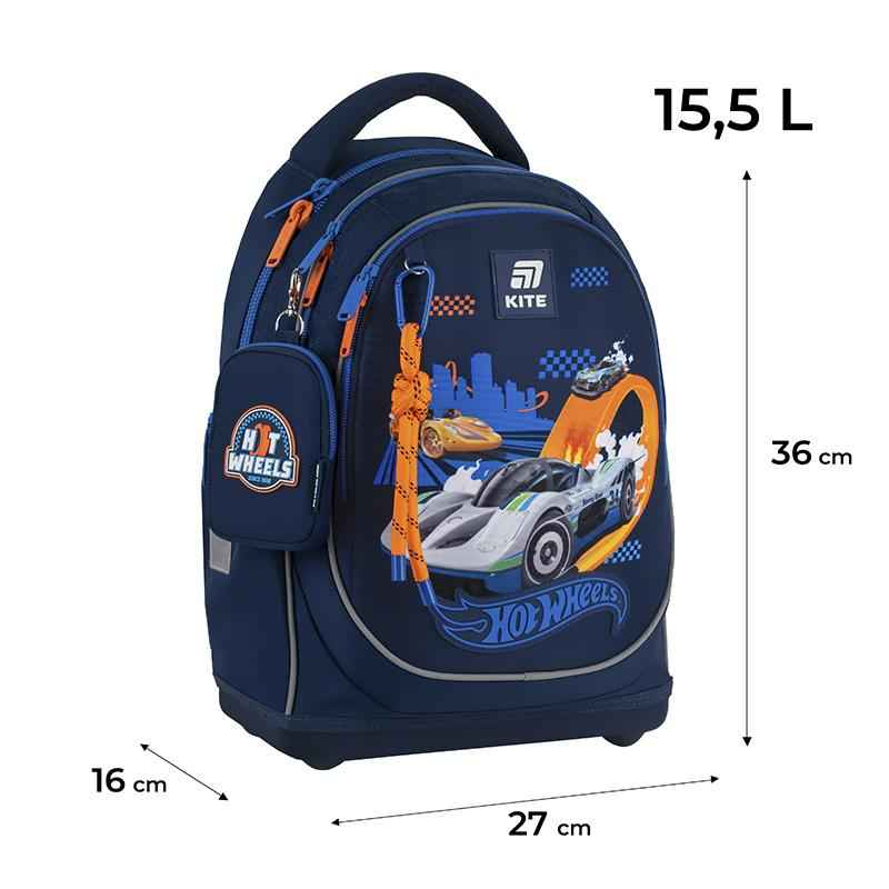 Рюкзак школьный Kite Education Hot Wheels HW25-724S