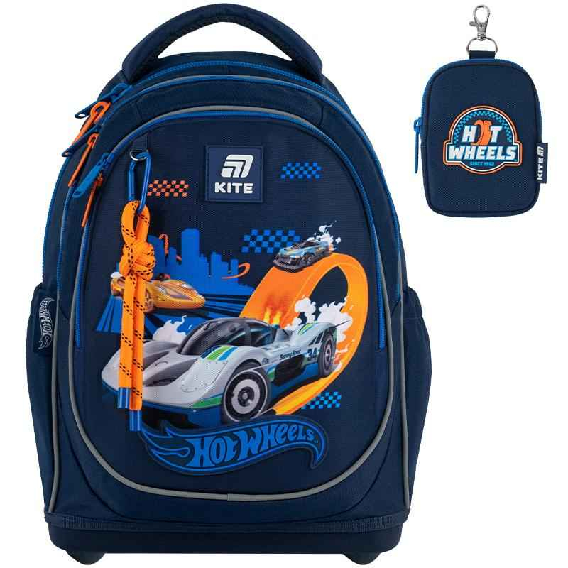 Рюкзак школьный Kite Education Hot Wheels HW25-724S