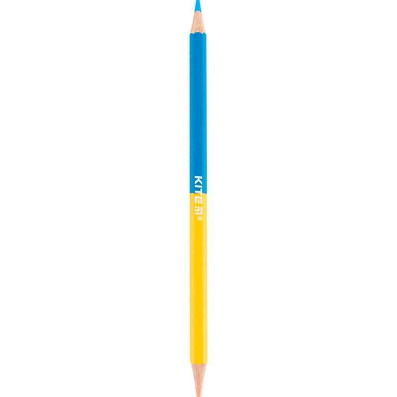 Олівці кольорові двосторонні Kite Classic K-054, 12 шт.
