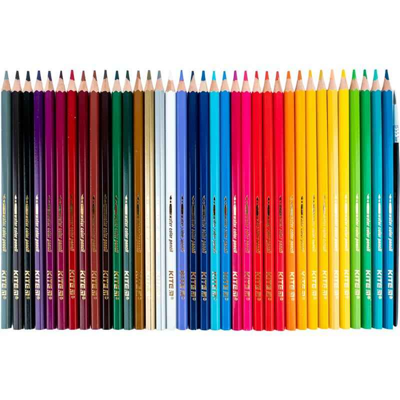 Карандаши цветные акварельные Kite Classic K-1052, 36 шт.