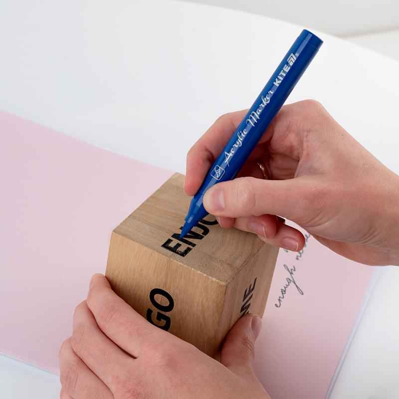 Маркери-пензлики акрилові Kite Creative K-1159, набір 12 шт.